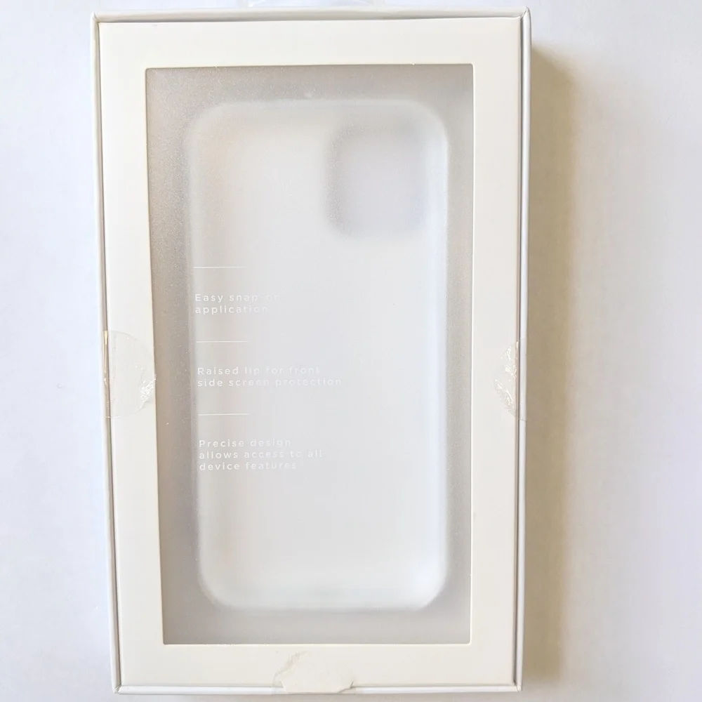 MVMT White Granite Phone Case for iPhone 12/12 Pro